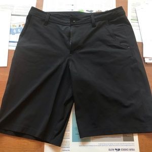 LuLulemon ABC shorts, 34" by 11"